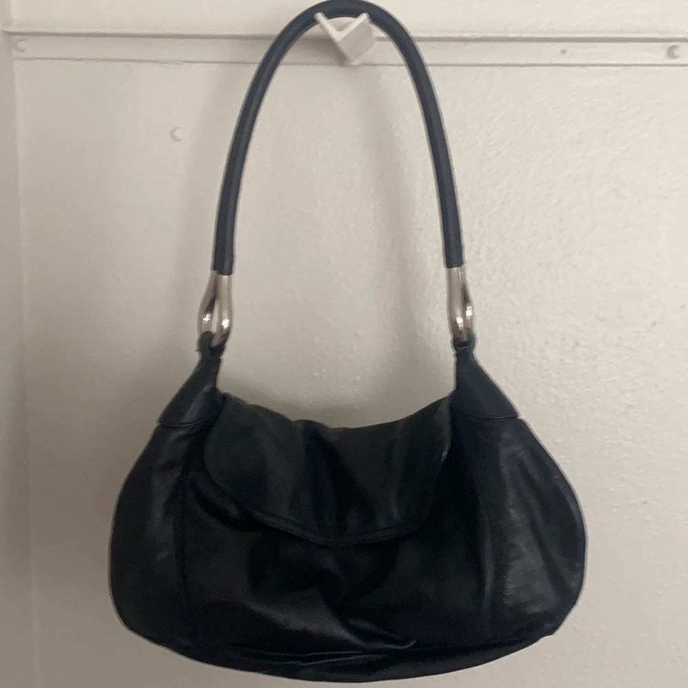 soft prada black shoulder bag gently used